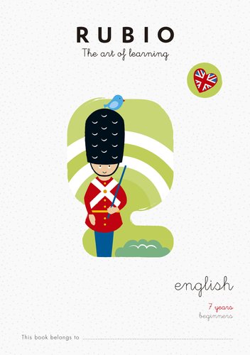 Rubio Cuaderno English 7 years beginners