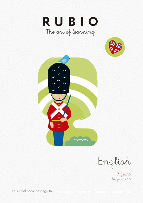 Rubio Cuaderno English Beginners 7 (7-8 años) A4