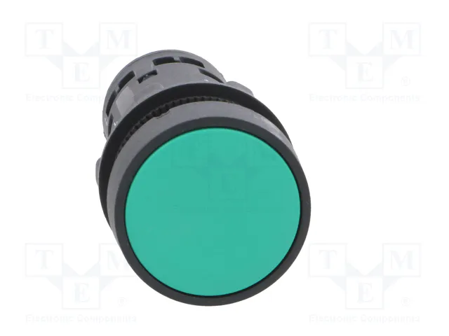 SCHNEIDER ELECTRIC Interruptor de presión Harmony XB7 22mm Verde NC+NA