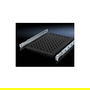 Rittal-Werk TS IT/TE 1HE Ebenenab. 600-900mm auszie Boden para Rack 1U Negro Acero 600-900mm