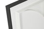 DKD Home Decor Cuadros Abstractos 3D de Yeso y MDF, Pack de 2 piezas, 60x60x6,5 cm