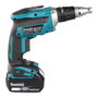 Makita DFS452TJX2 Atornillador de placas de yeso inalámbrico con 2 baterías de 5.0 Ah
