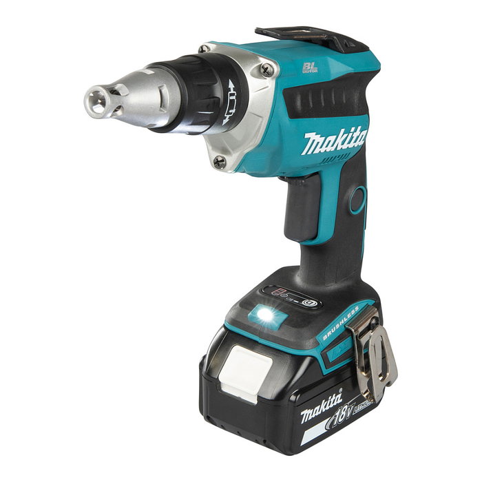 Makita DFS452TJX2 Atornillador de placas de yeso inalámbrico con 2 baterías de 5.0 Ah Makita DFS452TJX2 Atornillador de placas de yeso inalámbrico con 2 baterías de 5.0 Ah