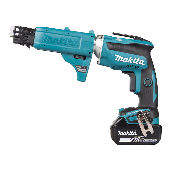 Makita DFS452TJX2 Atornillador de placas de yeso inalámbrico con 2 baterías de 5.0 Ah Makita DFS452TJX2 Atornillador de placas de yeso inalámbrico con 2 baterías de 5.0 Ah
