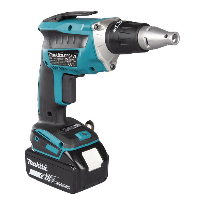 Makita DFS452TJX2 Atornillador de placas de yeso inalámbrico con 2 baterías de 5.0 Ah Makita DFS452TJX2 Atornillador de placas de yeso inalámbrico con 2 baterías de 5.0 Ah