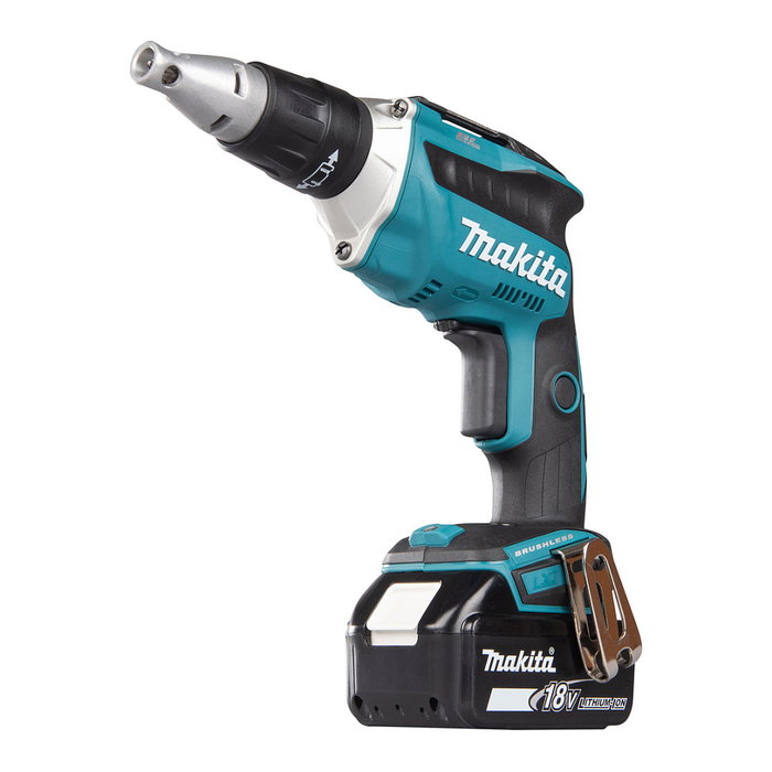 Makita DFS452TJX2 Atornillador de placas de yeso inalámbrico con 2 baterías de 5.0 Ah Makita DFS452TJX2 Atornillador de placas de yeso inalámbrico con 2 baterías de 5.0 Ah