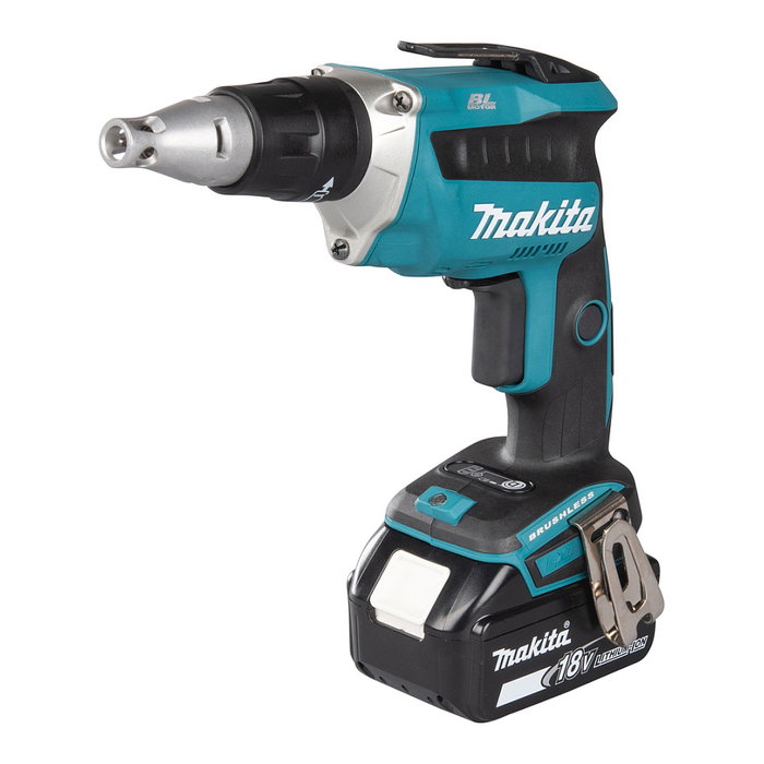 Makita DFS452TJX2 Atornillador de placas de yeso inalámbrico con 2 baterías de 5.0 Ah Makita DFS452TJX2 Atornillador de placas de yeso inalámbrico con 2 baterías de 5.0 Ah