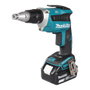 Makita DFS452TJX2 Atornillador de placas de yeso inalámbrico con 2 baterías de 5.0 Ah