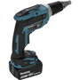 Makita DFS452TJX2 Atornillador de placas de yeso inalámbrico con 2 baterías de 5.0 Ah