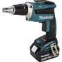 Makita DFS452TJX2 Atornillador de placas de yeso inalámbrico con 2 baterías de 5.0 Ah