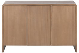 DKD Home Decor Aparador Paulownia y Olmo de 3 Puertas
