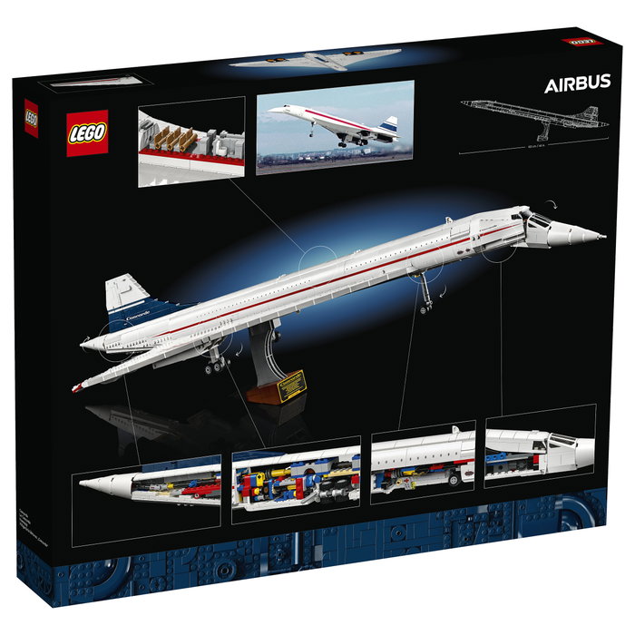 LEGO Icons Concorde 10318 Juego de construcción para adultos 2083 piezas Multicolor