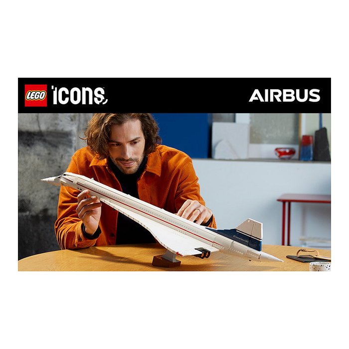 LEGO Icons Concorde 10318 Juego de construcción para adultos 2083 piezas Multicolor