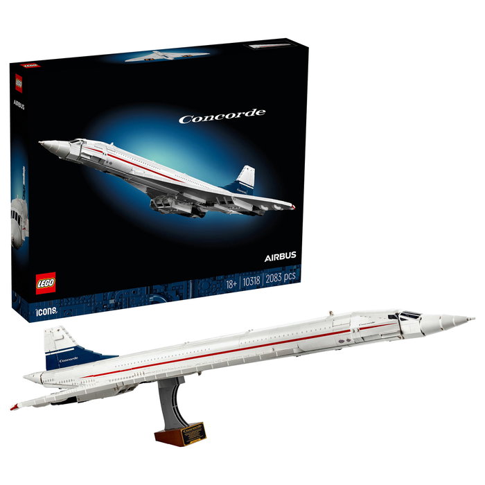 LEGO Icons Concorde 10318 Juego de construcción para adultos 2083 piezas Multicolor