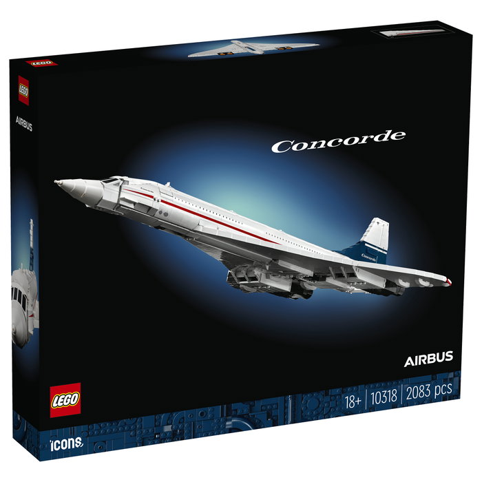 LEGO Icons Concorde 10318 Juego de construcción para adultos 2083 piezas Multicolor