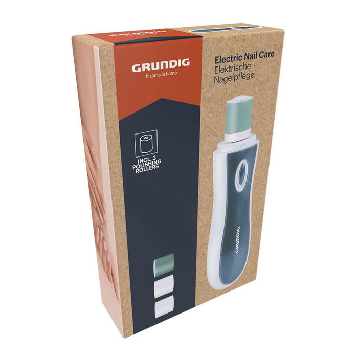 Grundig Pulidor de Uñas con 3 Rodillos Pulidores Eléctrico Portátil a Pilas Grundig Pulidor de Uñas con 3 Rodillos Pulidores Eléctrico Portátil a Pilas