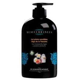 Mundonatural Mediterraneus Gel Pieles Sensibles Higo De La Toscana 500 Ml