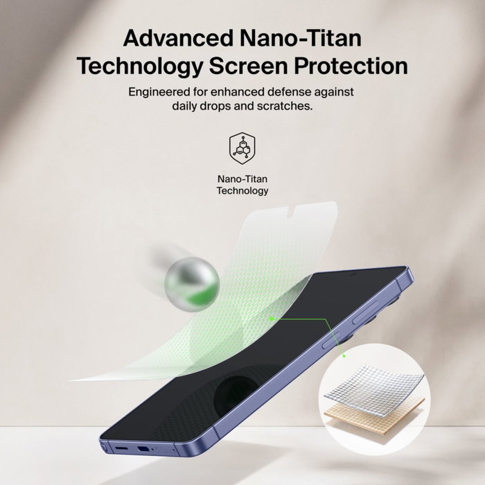 Belkin Titan EcoGuard Screen Guard para Samsung Galaxy S26 Ultra OVB080hq