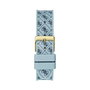 Guess GW0699L1 Reloj para Mujer con Caja Dorada y Correa Azul