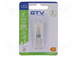 GTV Poland Lámpara LED G9 Blanco Neutral
