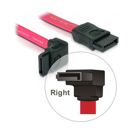 DeLOCK Cable SATA 0.5 m Conector Angulado a 90 grados