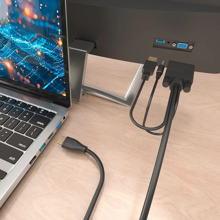 Aisens Cable Conversor HDMI a SVGA con Audio y USB, 1.5m Aisens Cable Conversor HDMI a SVGA con Audio y USB, 1.5m