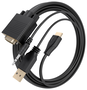 Aisens Cable Conversor HDMI a SVGA con Audio y USB, 1.5m
