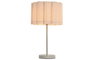 DKD Home Decor Lámpara Sobremesa Urban Crudo Blanco Metal Lino 2 Unidades 28 x 50 x 28 cm