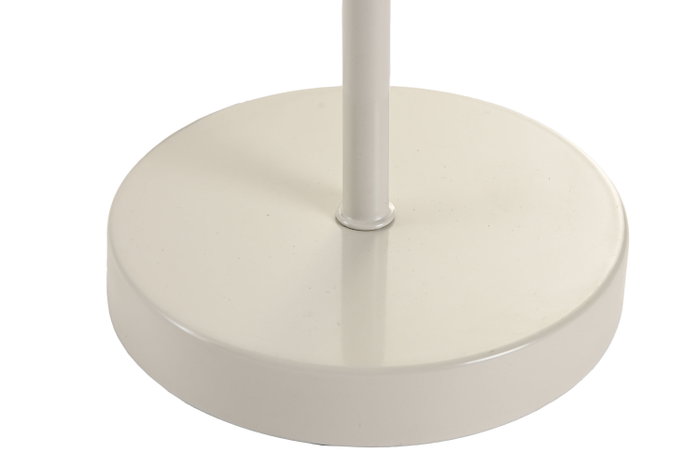 DKD Home Decor Lámpara Sobremesa Urban Crudo Blanco Metal Lino 2 Unidades 28 x 50 x 28 cm