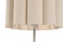 DKD Home Decor Lámpara Sobremesa Urban Crudo Blanco Metal Lino 2 Unidades 28 x 50 x 28 cm