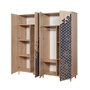 Hanah Home 123 Armario Abstracto Moderno 180x192x52 cm