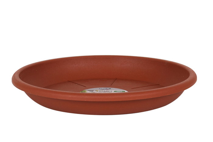 Dem Bajo Plato Para Maceta 45 cm "Squares" 36x36x5 cm (6 Unidades)