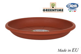 Dem Bajo Plato Para Maceta 45 cm "Squares" 36x36x5 cm (6 Unidades)