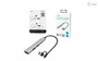 I-TEC Hub Metálico 4 Puertos con 1x USB-C 3.1 y 3x USB 2.0, Plata