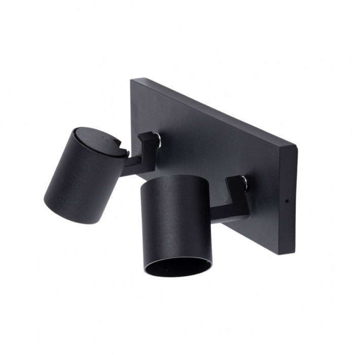 Lumiastra Aplique de Pared Orientable 2xGU10 Aluminio Interior Lumiastra Aplique de Pared Orientable 2xGU10 Aluminio Interior