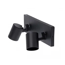 Lumiastra Aplique de Pared LUM-P2GU10-B Orientable Aluminio 2xGU10 Interior