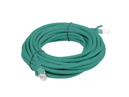 Lanberg Cable de Red Cat5e UTP RJ45 5 metros Verde - Cable LAN Ethernet PCU5-10CC-0500-G