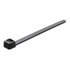 Synergy21 Cable Organizer/Cable Ties, Black, UV-Resistant, 200x3.6mm, Pack of 100