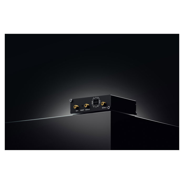 Teltonika RUT206 - Router Industrial 4G/LTE Compacto, Wi-Fi 4 (802.11n), Ethernet, Antenas Externas, Resistente (IP30) para Entornos Difíciles