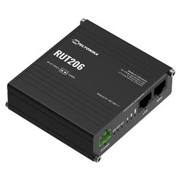 Teltonika Router 4G/LTE Kompakter RUT206 - Router Compacto de Viaje con Dual SIM, Wi-Fi 802.11n, LAN, Punto de Acceso, Puerto USB, Fácil Configuración