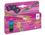 Kreul Set 4 rotuladores TATTOO Pen ancla-estrella-mariposa