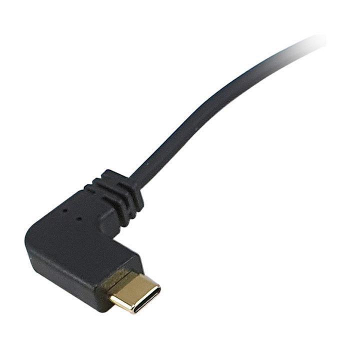 EQUIP Cable USB-C 2.0 a C Angular St/St 1.00m 60W 480Mbps Negro