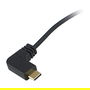 EQUIP Cable USB-C 2.0 a C Angular St/St 1.00m 60W 480Mbps Negro