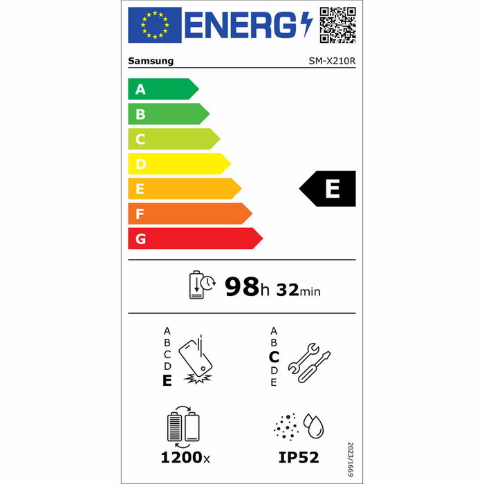 Tablet Samsung SM-X210RZAREUE 11" Octa Core 6 GB RAM 128 GB Gris