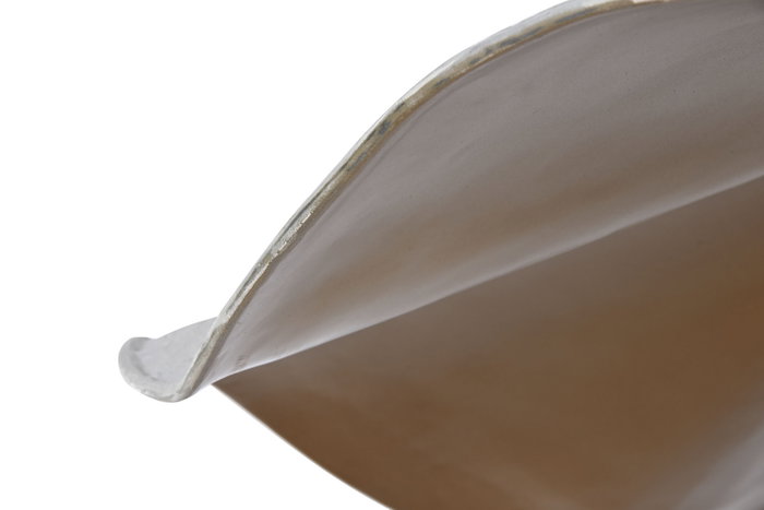 DKD Home Decor Lámpara de Techo de Hierro Patinado Blanco y Dorado 77x77x16 cm DKD Home Decor Lámpara de Techo de Hierro Patinado Blanco y Dorado 77x77x16 cm