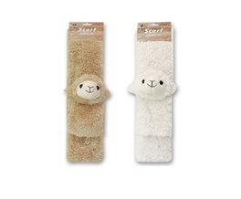 DKD Home Decor Bufandas de Poliéster Colección Ovejitas Surtido de 2