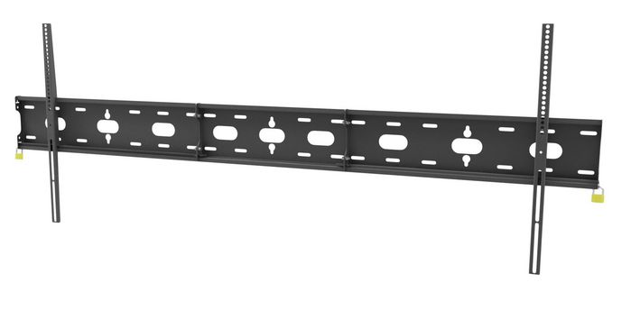 iiyama Soporte de Pared Universal, para pantallas hasta 105" en horizontal, bloqueable, compatible VESA 1500x600, diseño robusto para uso táctil, Negro