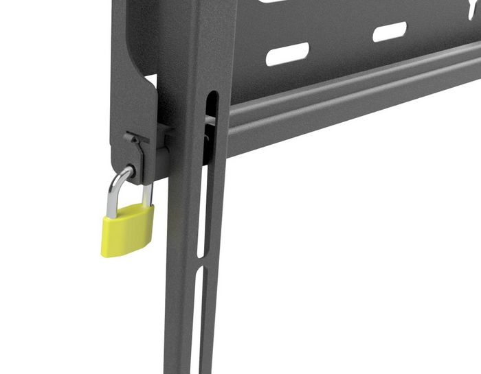 iiyama Soporte de Pared Universal, para pantallas hasta 105" en horizontal, bloqueable, compatible VESA 1500x600, diseño robusto para uso táctil, Negro
