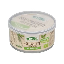 ALLOS Pate Vegetal con Finas Hierbas 125Gr Bio Vegan