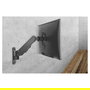 Digitus DA-70870? Brazo de Monitor Universal con Muelle de Gas para Montaje en Pared, Soporte para Pantalla Única, Negro
